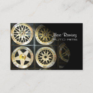 AUTO RIMS, cartões de visitas DE FOTOS