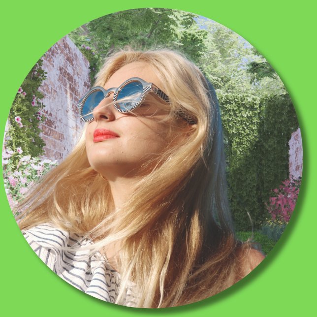 Autocolante de fotos personalizado, adesivo person (Criador carregado)