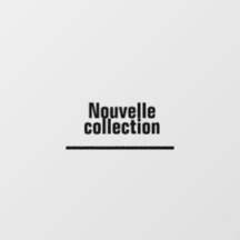 Autocolante de modo de coleção de nuvelle