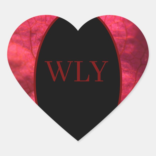 Autocolantes, Bougainvillea Clássico, Adesivo redo (Frente)