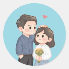 Autocolantes românticos - Etiquetas para presentes