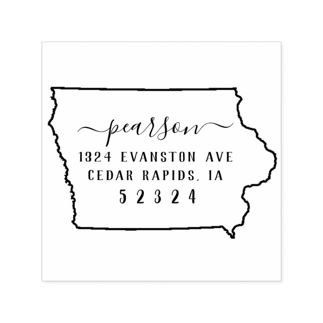 Autodigitação de Carimbo de Endereço de Devolução  (Design)