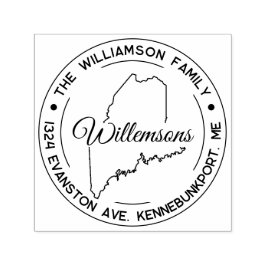 Autodigitação de Carimbo de Endereço de Retorno Ma