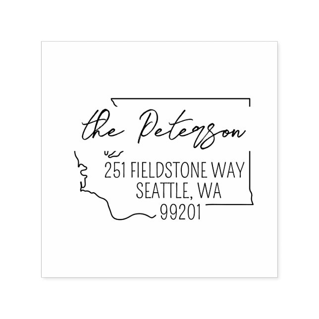 Autodigitação do Carimbo de Endereço de Devolução  (Design)