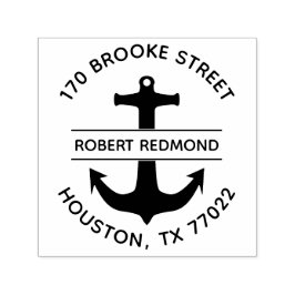 Autodigitação do Carimbo do Carimbo de Retorno Red