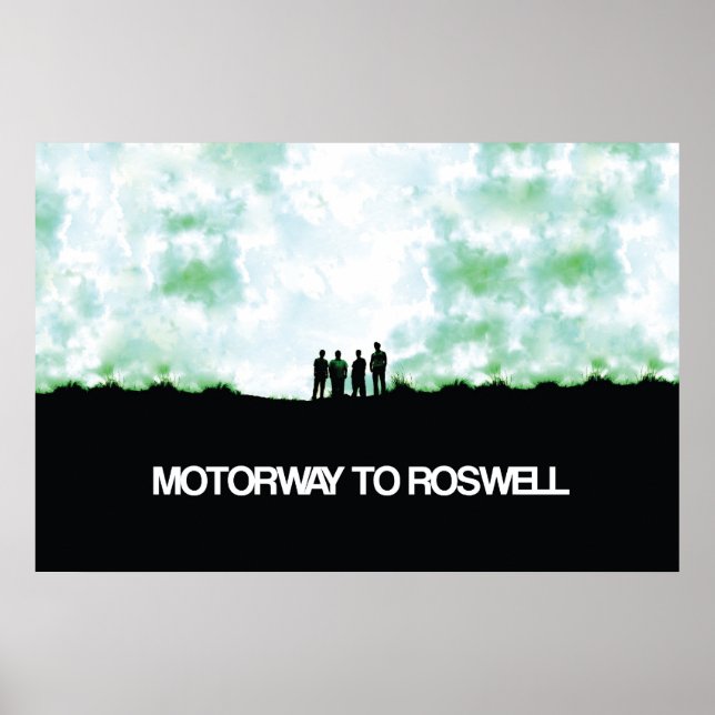 Autoestrada para Roswell Poster (Frente)