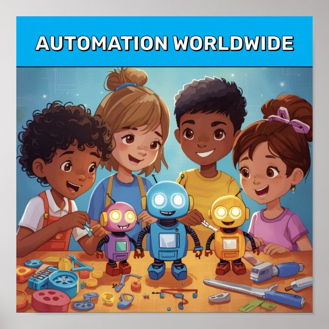Automation Worldwide™ Poster (Frente)