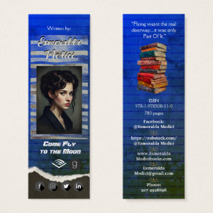 Autor de promoção Blue Sci Fi Fantasy