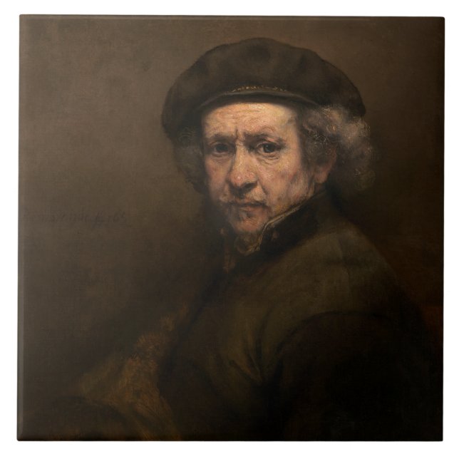 Autorretrato de Rembrandt: Pintor da Idade de Ouro (Frente)