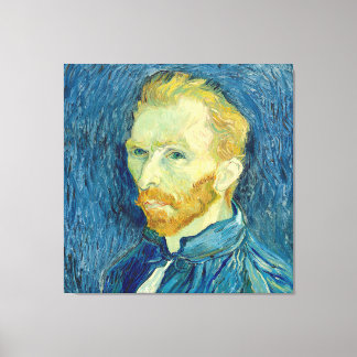 Autorretrato de Vincent Van Gogh 1889 Falso Canvas