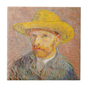 Autorretrato de Vincent Van Gogh com Chapéu de Pal
