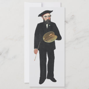 Autorretrato Paisagem 1890, Henri Rousseau