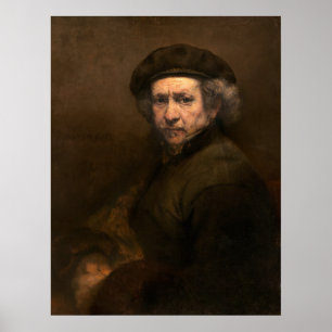 Autorretrato - Poster Rembrandt Fine Art