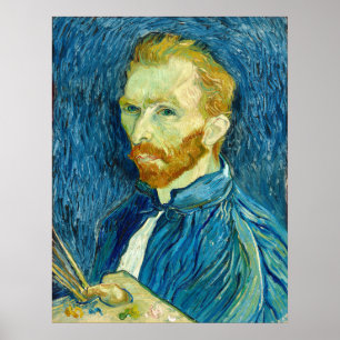 Autorretrato - Poster Vincent van Gogh de Belas Ar