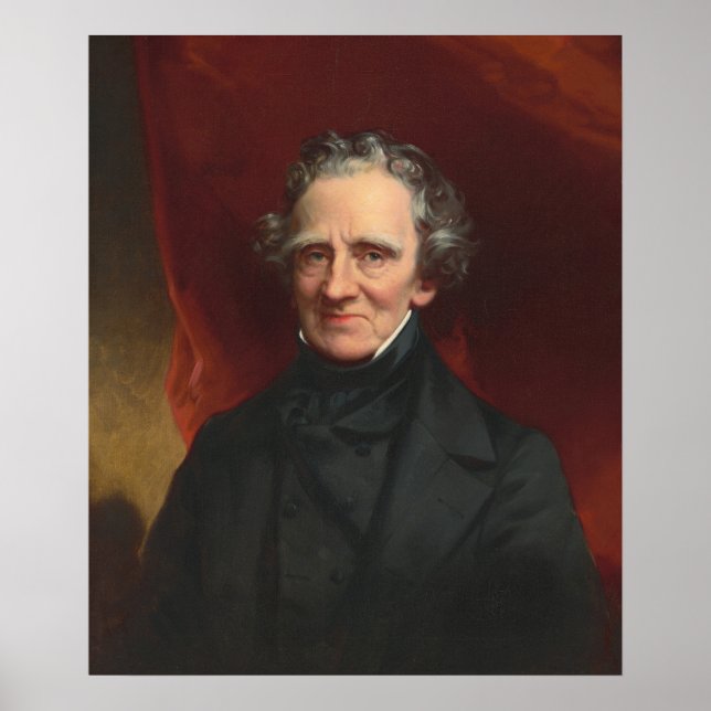 Autorretrato - Thomas Sully Fine Art Poster (Frente)