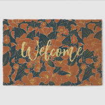 Autumal Floral Cozy Home Decor - Bem-vindo