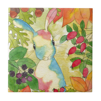 Autumn Bunny por Peppermint Art