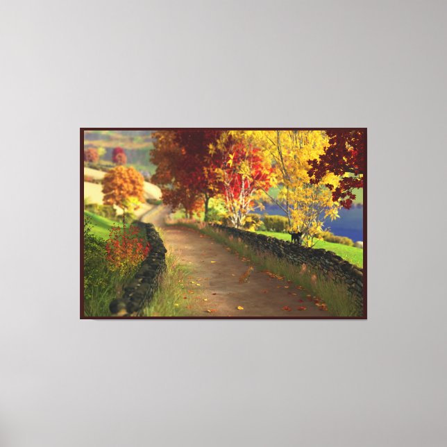Autumn Canvas Print (Frente)