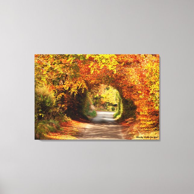 Autumn, Canvas Print, Amarelo Bog Kilcullen (Frente)
