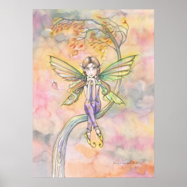 Autumn Challing Fairy Poster (Frente)