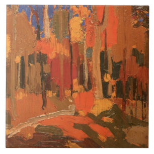 Autumn Color por Tom Thomson