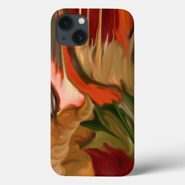 Autumn Cornucopia Abstrato Art (Verso)