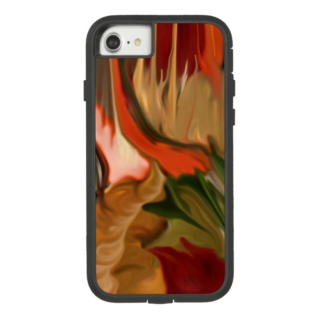 Autumn Cornucopia Abstrato Art (Verso)