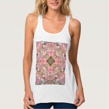 Autumn Deixa Deusa Mandala Art Tank Top Tshirt