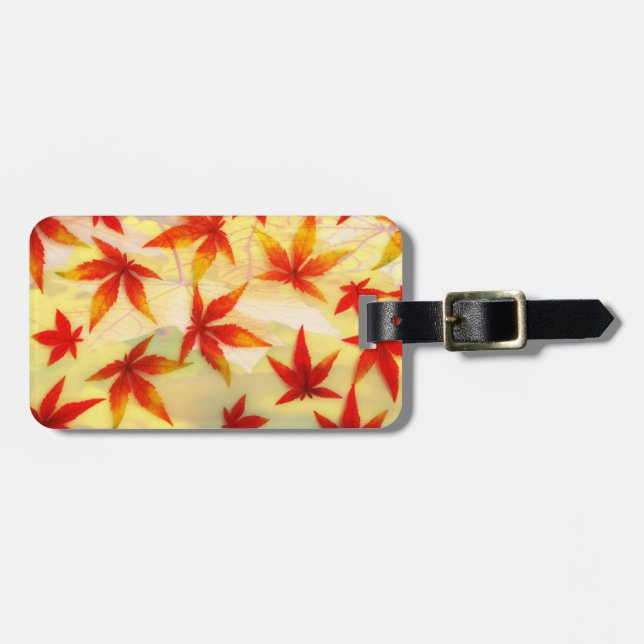 Autumn Deixa Etiquetas De Bagagem (Frente Horizontal)