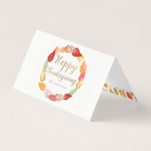 Autumn deixa feliz ação de graças