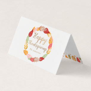 Autumn deixa feliz ação de graças