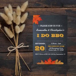 Autumn Deixa O Quadro I Faz Convites De CHURRASCO