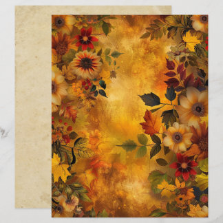 Autumn deixa papel 8,5 x 11