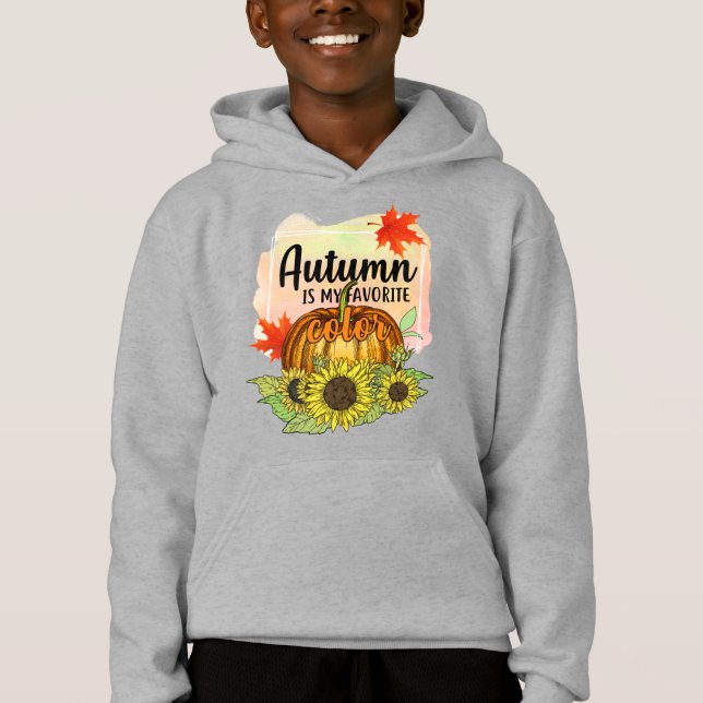 Autumn É Minha Cor Favorita - Deixa Pumpkin (Frente)