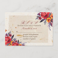 Autumn Essence RSVP