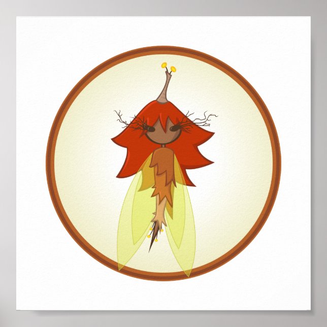 Autumn Faerie Impressão (Frente)