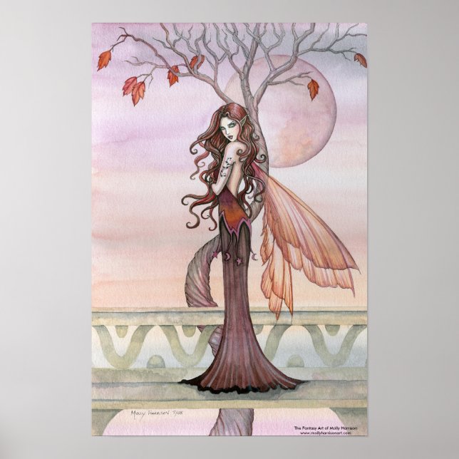 Autumn Fairy Poster por Molly Harrison (Frente)