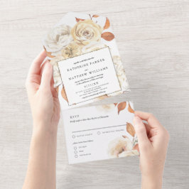 Autumn Floral + Casamento Branco