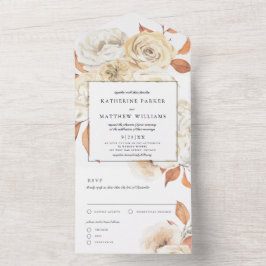 Autumn Floral + Casamento Branco