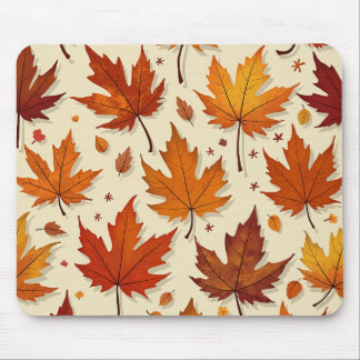 Autumn Folhas Mousepad