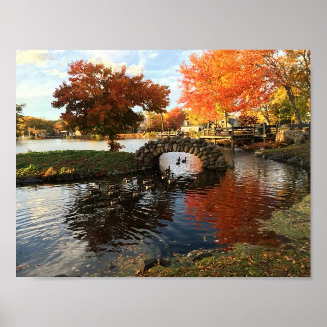 Autumn Foliage Poster (Frente)