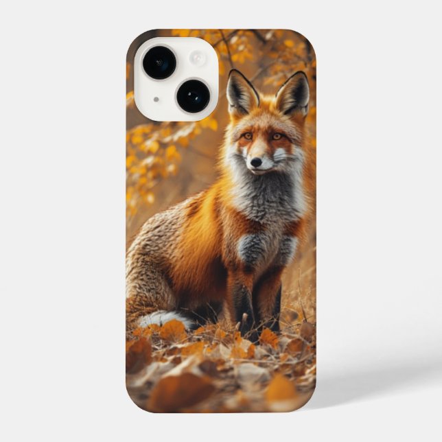 Autumn Fox – Cozy Woodland Wildlife Design (Verso)