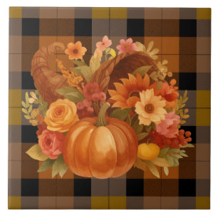 Autumn Harvest Cornucopia Na Xadrez