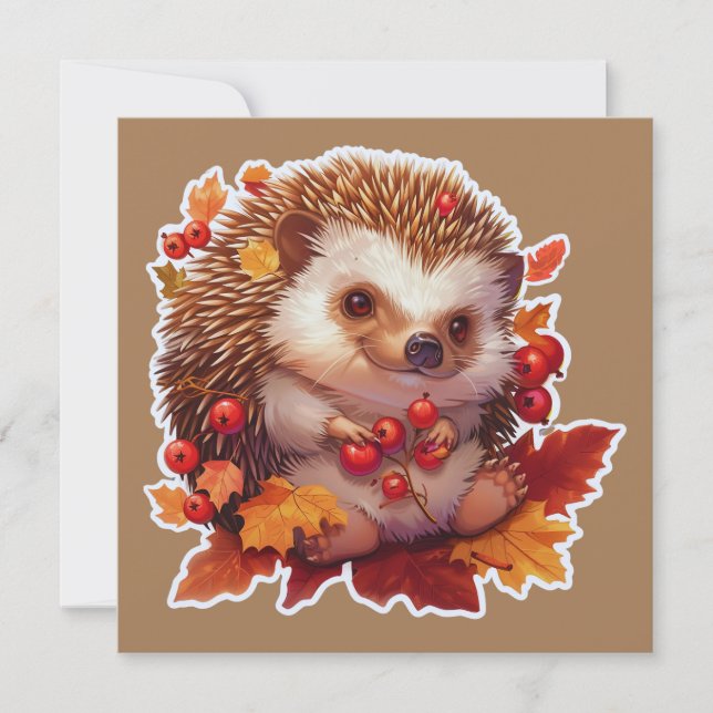 Autumn Hedgehog Adventure 2 (Frente)