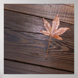 Autumn Leaf Poster
