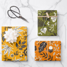 Autumn Leaves, Berries & Acorns