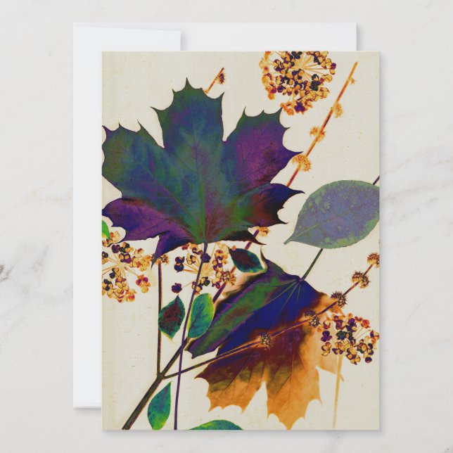 Autumn Leaves em Royal Colors (Frente)