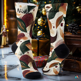 Autumn Leaves na Borgonha, Verde e Mostarda