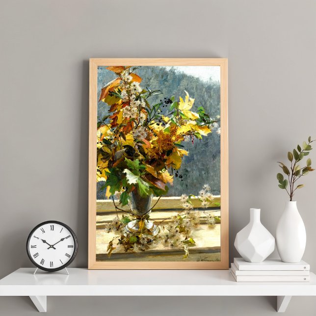 Autumn Leaves, Olga Wisinger Florian Poster (Criador carregado)