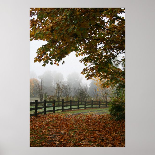 Autumn Leaves Poster (Frente)